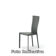 Cattelan Sedia Nina 45x50x94h - Xl 57 Champagne Cuciture Beige