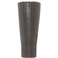Amicasa Vaso Arredo Ceramica 53 cm Grigio scuro Emerald Art.21