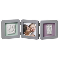 Cornice Baby art Double print frame Portafoto e calco Grey 34120139