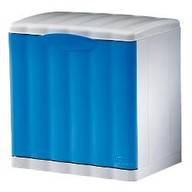 Stefanplast Pattumiera Plastica 20 litri Grigio/azzurro 42553