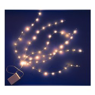 Lotti. 60 microled minicascata. Bianco caldo. 33382