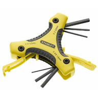 Stanley Serie 9 chiavi brugola su supporto 0-95-935