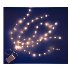 Lotti. 60 microled minicascata. Bianco caldo. 33382