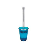 Spirella Portascopino Wc in polystirene Azzurro acqua trasparente cm 11,5x38,5 10.06785