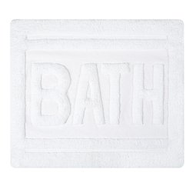 Spirella Tappetino per il Bagno 100% Cotone 55x65 cm Bianco Ibiza Love 10.17826