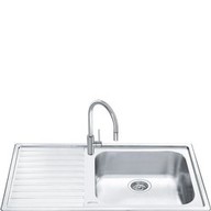 Lavello Smeg LEH150S una vasca da 1000 mm