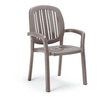 Nardi Poltrona da Esterno Resina 60 cm 58 cm 90 cm Tortora 40268.10.000