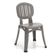 Nardi Sedia da esterno Resina 48 cm Tortora Elba 40276.10.000
