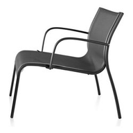 Magis Poltroncina Paso Doble con braccioli Nero/jaq.Nero F754 SD1418 N