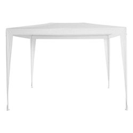 Amicasa Gazebo Acciaio metri 2x3 Bianco 90g Polietilene PE