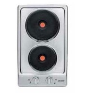 Piano cottura tipo Elettrici Jollynox Vega 1PVG2E con 2 zone di cottura con larghezza di 30 cm di colore Inox