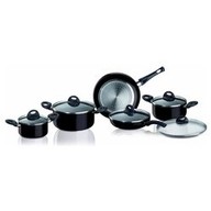 Aeternum Batteria cucina 10pz Corpo in alluminio Antiaderente non-stick Degusto 3800AGD411