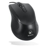 Mouse PS2 Atlantis Land OptiNet Nero P009-OPTINET-PS2