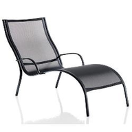 Magis Chaise longue Pasodoble Chaiselon.Nero/pvc Nero F754