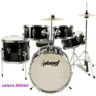Batteria Planet Planet Junior 3 DBJ5032 Metallic Red