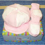 Scarpette Baby Idea Scarpette e cappellino Rosa N795
