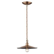 B2 Light Lampada a sospensione D 250 x H min 250 / max 1400 mm max 1 x 40W E14 / 230V IP20 Rame 0399159