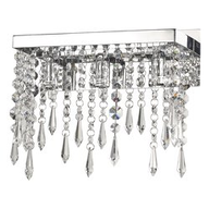 B2 Light Lampada da Parete L 290 x H 190 x P 110 mm 3 x 40W G9 Trasparent