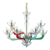 B2 Light Lampadario a Sospensione D 890 x H min 750 / max 1650 mm 12 x 40W E14 Color 0570371