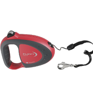 Ferplast Guinzaglio avvolgibile M - per cani peso max 50 Kg Rosso - Antracite Flippy 75020022