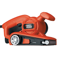 Black&Decker Levigatrice a nastro 720 Watt con aspirazione KA86