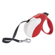 Ferplast Guinzaglio avvolgibile M - Per cani medi fino a 25 kg di peso Bianco/Rosso Amigo Tape 75722022