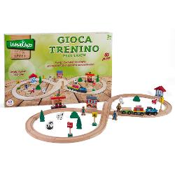 Treni Globo Trenino in legno con pista 36573 Da 3 anni