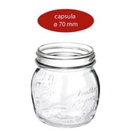 Bormioli Rocco Barattolo per alimenti Vetro 86 mm 25 cl Quattro Stagioni 