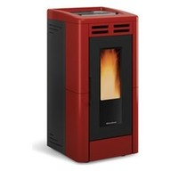 Stufa a Pellet Extraflame ANASTASIA Plus Libera Installazione 3,6-12,0 kW Profondità 578 mm Bordeaux