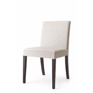 Connubia Calligaris Sedia legno soggiorno LATINA LOW CB/1465 Struttura P201 fg. NOCE Fodera A08 Denver ANTRACITE
