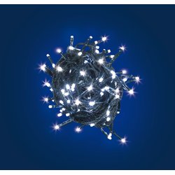 Lotti. 240 luci led. Bianco. Batterie. 30992