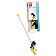 Animali Dal Negro Pinguino legno Push & Walk 053811