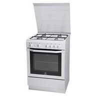 Cucina Gas Indesit I6GG1F.1(W)/I Libera installazione Tipo Gas naturale Capacità forno 62 L Larghezza 60 cm Profondità 60 cm