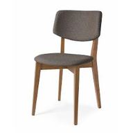 Connubia Calligaris Sedia legno cucina ROBIN CB/1530 Struttura P201 fg. NOCE Sedile 1SA6 Berna TORTORA