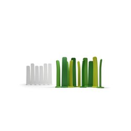 Plust Divisorio Modulare Gradient 160 Verde B7 Indoor/Outdoor 6272-B7 Gradient 6272-B7