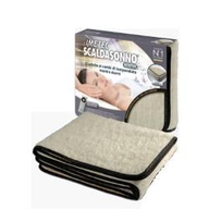 Scaldasonno Singolo Imetec 16037 a 2 piazze 2x150 W Tessuto superiore 100% lana merinos. Tessuto inferiore 100% Po