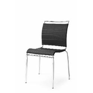 Connubia Calligaris Sedia metallo cucina AIR CB/93 Struttura P77 mt. CROMATO Sedile AJ0 Net TARIFA BIANCO OTTICO