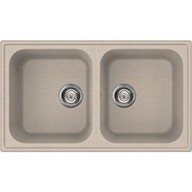 Lavello Smeg LZ862AV 2 vasche forma del lavello rettangolare in sintetico da 860 mm