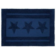 Spirella Tappetino da bagno in tessuto cotone cm 55x65 Blu Navy 10.17655