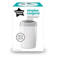 Contenitore mangiapannolini Danpete Simplee colore Grey FTSIMGR