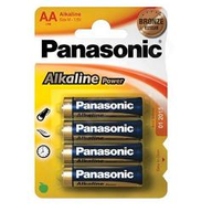 Numero 4 batterie Panasonic LR6APB/4PB Alk Power di tipo AA con voltaggio da 1,5V