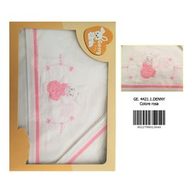 Lenzuola lettino Gerrybaby Set 3 pezzi Denny Rosa Ge.4421.1