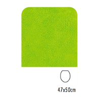 Spirella Tappetino copertura per coperchio WC - cotone cm 47x50 Verde 10.03274