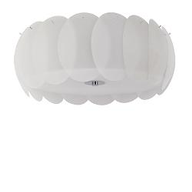 B2 Light Lampada da soffitto D 520 x H 200 mm 8 x 60W E27 / 240V IP20 Bianco 0500253