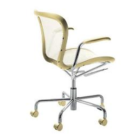 Magis Annett Sedia C/ruote Cromata/beige 1713 SD940 BE