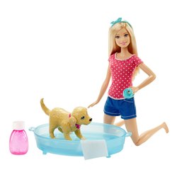 Playset Mattel Barbie e il bagnetto dei cuccioli DGY83