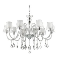 B2 Light Lampadario a Sospensione D 1000 x H min 700 / max 1300 mm 10 x 40W E14 Trasparent 0570620