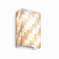 B2 Light Lampada da parete L 200 x H 350 x P 100 mm 2 x 60W E27 IP20 Ambra 0354261