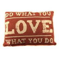 Amicasa Cuscino Arredo Misure 45x60 cm Decoro Love