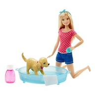 Playset Mattel Barbie e il bagnetto dei cuccioli DGY83